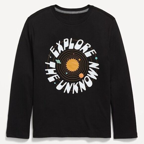 Old Navy Long-Sleeve Graphic T-Shirt for Boys - Picture 1 of 3